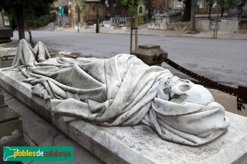 Cementiri Montjuïc - Sepultura F. Farreras (Foto: Albert Esteves, 2015) Cementiri Montjuïc - Sepultura F. Farreras