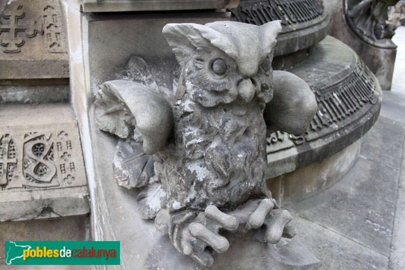 Cementiri de Montjuïc - Panteó De la Riva (Foto: Albert Esteves, 2015) Cementiri de Montjuïc - Panteó De la Riva