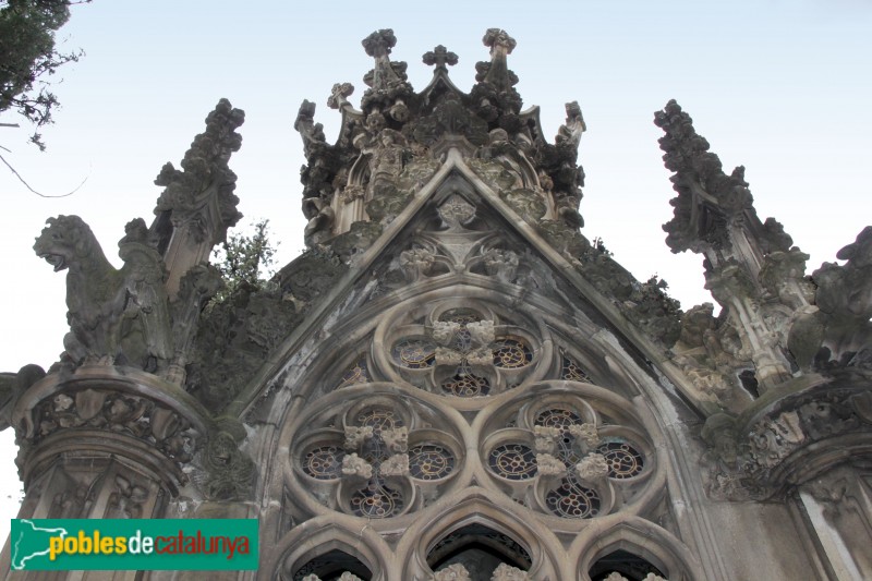 Cementiri de Montjuïc - Panteó De la Riva (Foto: Albert Esteves, 2015) Cementiri de Montjuïc - Panteó De la Riva