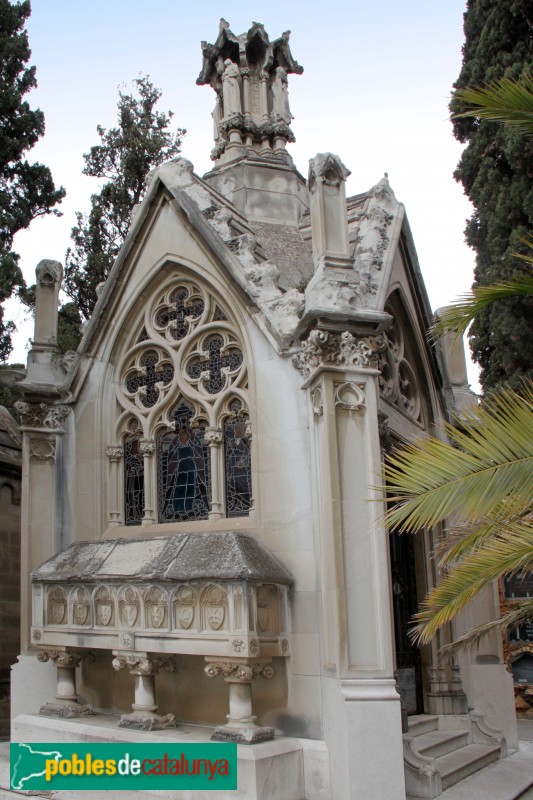 Cementiri de Montjuïc - Panteó Ubios Ibarra (Foto: Albert Esteves, 2015) Cementiri de Montjuïc - Panteó Ubios Ibarra