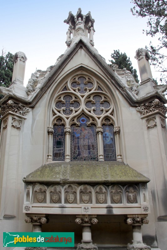 Cementiri de Montjuïc - Panteó Ubios Ibarra (Foto: Albert Esteves, 2015) Cementiri de Montjuïc - Panteó Ubios Ibarra