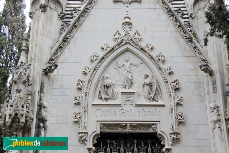 Cementiri de Montjuïc - Panteó Carles Godó (Foto: Albert Esteves, 2015) Cementiri de Montjuïc - Panteó Carles Godó