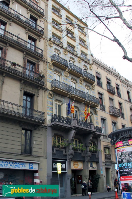 Barcelona - Rambla, 33 (Foto: Albert Esteves, 2015) Barcelona - Rambla, 33