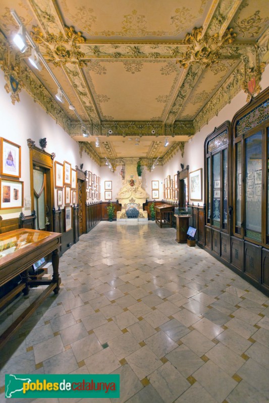 Barcelona - Palau Mornau, interior