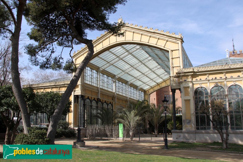 Barcelona - Parc de la Ciutadella. Hivernacle (Foto: Albert Esteves, 2015) Barcelona - Parc de la Ciutadella. Hivernacle
