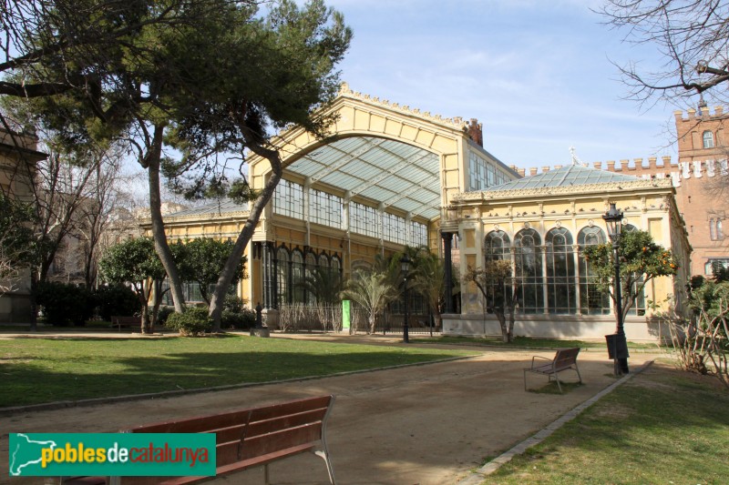 Barcelona - Parc de la Ciutadella. Hivernacle (Foto: Albert Esteves, 2015) Barcelona - Parc de la Ciutadella. Hivernacle