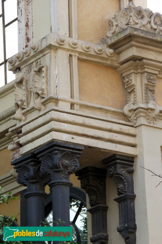 Barcelona - Parc de la Ciutadella. Hivernacle (Foto: Albert Esteves, 2015) Barcelona - Parc de la Ciutadella. Hivernacle
