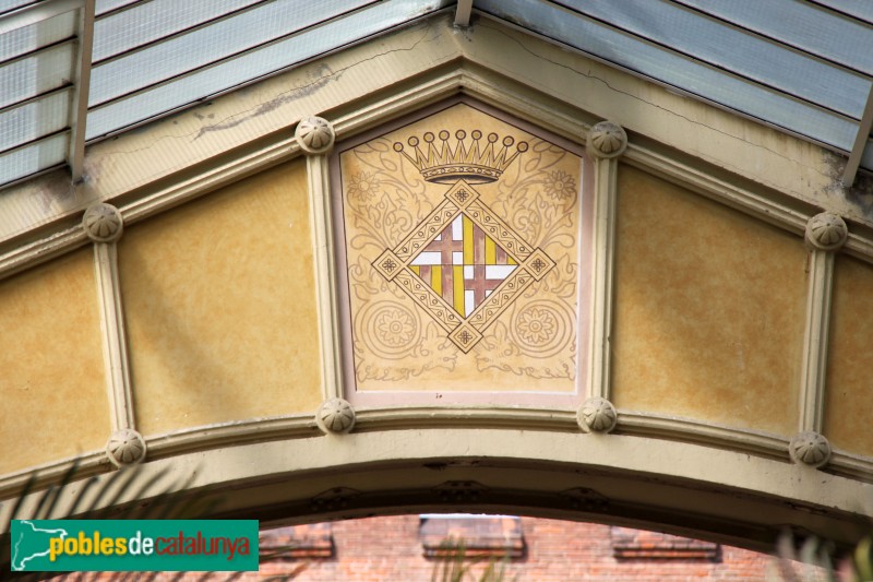 Barcelona - Parc de la Ciutadella. Hivernacle (Foto: Albert Esteves, 2015) Barcelona - Parc de la Ciutadella. Hivernacle
