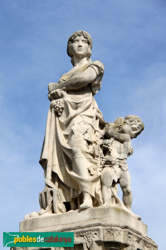 Barcelona - Parc de la Ciutadella - L'Agricultura (Foto: Albert Esteves, 2015) Barcelona - Parc de la Ciutadella - L'Agricultura