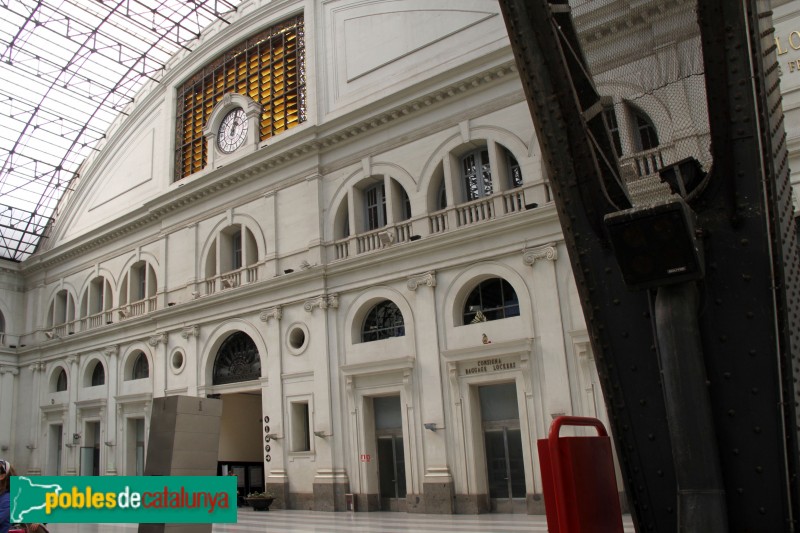 Barcelona - Estació de França (Foto: Albert Esteves, 2015) Barcelona - Estació de França