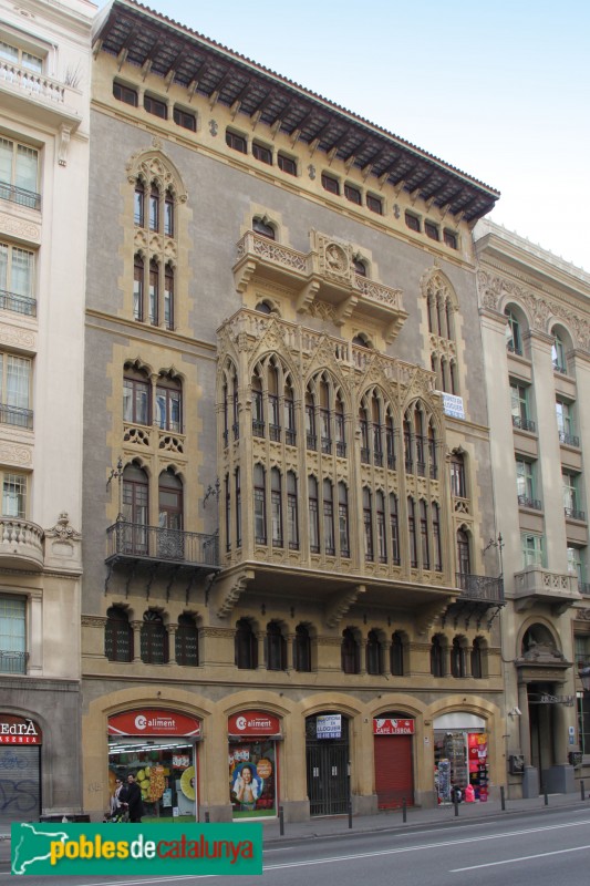 Barcelona - Via Laietana, 15 (Foto: Albert Esteves, 2015) Barcelona - Via Laietana, 15