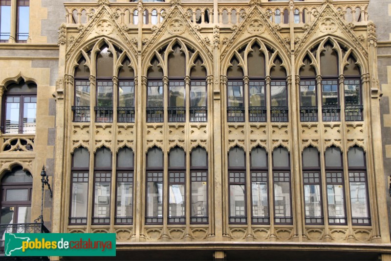 Barcelona - Via Laietana, 15 (Foto: Albert Esteves, 2015) Barcelona - Via Laietana, 15