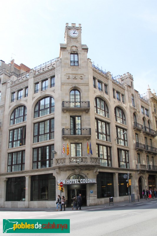 Barcelona - Via Laietana, 3 (Foto: Albert Esteves, 2015) Barcelona - Via Laietana, 3