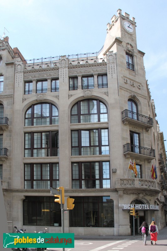 Barcelona - Via Laietana, 3 (Foto: Albert Esteves, 2015) Barcelona - Via Laietana, 3