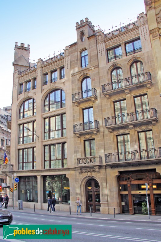 Barcelona - Via Laietana, 3 (Foto: Albert Esteves, 2015) Barcelona - Via Laietana, 3