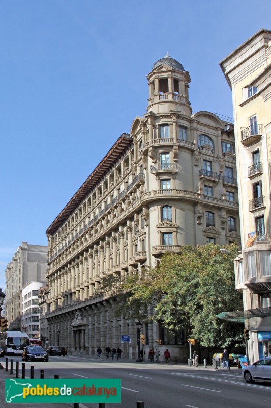 Barcelona - Via Laietana, 8-10 (Foto: Albert Esteves, 2015) Barcelona - Via Laietana, 8-10