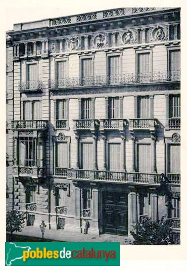 Barcelona - Rambla Catalunya, 33 (Foto: del llibre <i> Arquitectura Moderna de Barcelona</i>) Barcelona - Rambla Catalunya, 33