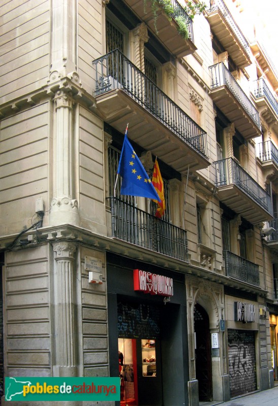 Barcelona - Portaferrissa, 11 (Foto: Albert Esteves, 2007) Barcelona - Portaferrissa, 11