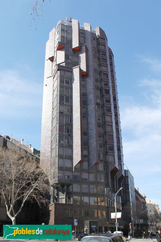 Barcelona - Torre Urquinaona (Foto: Albert Esteves, 2015) Barcelona - Torre Urquinaona