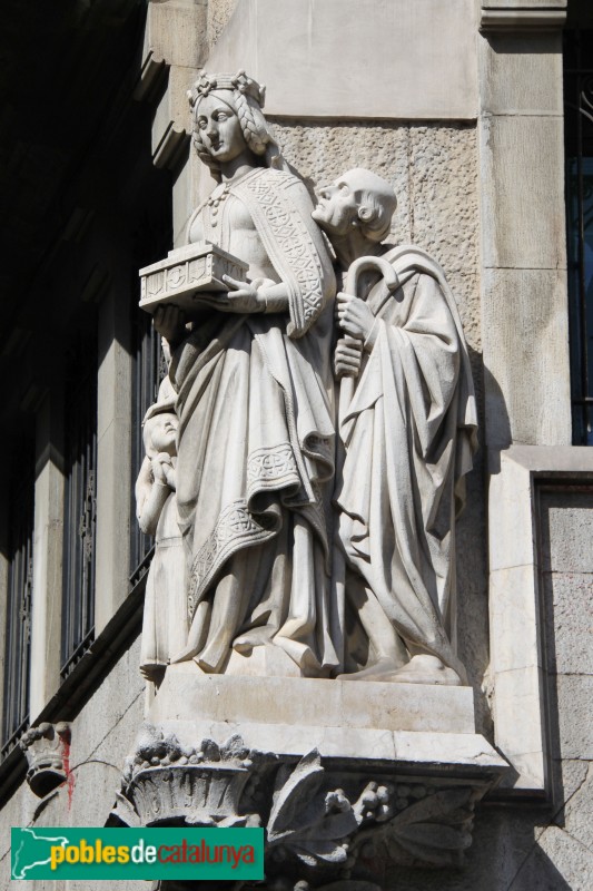 Barcelona - Edifici de la Caixa (Via Laietana) (Foto: Albert Esteves, 2015) Barcelona - Edifici de la Caixa (Via Laietana)