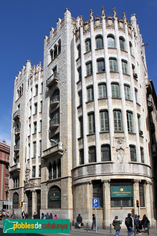 Barcelona - Jonqueres, 2 (Casal de la Previsió) (Foto: Albert Esteves, 2015) Barcelona - Jonqueres, 2 (Casal de la Previsió)