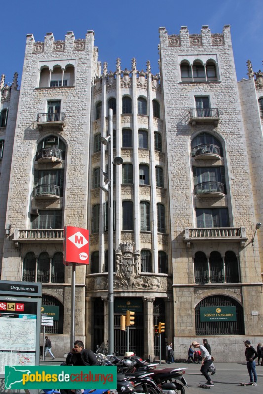 Barcelona - Jonqueres, 2 (Casal de la Previsió) (Foto: Albert Esteves, 2015) Barcelona - Jonqueres, 2 (Casal de la Previsió)