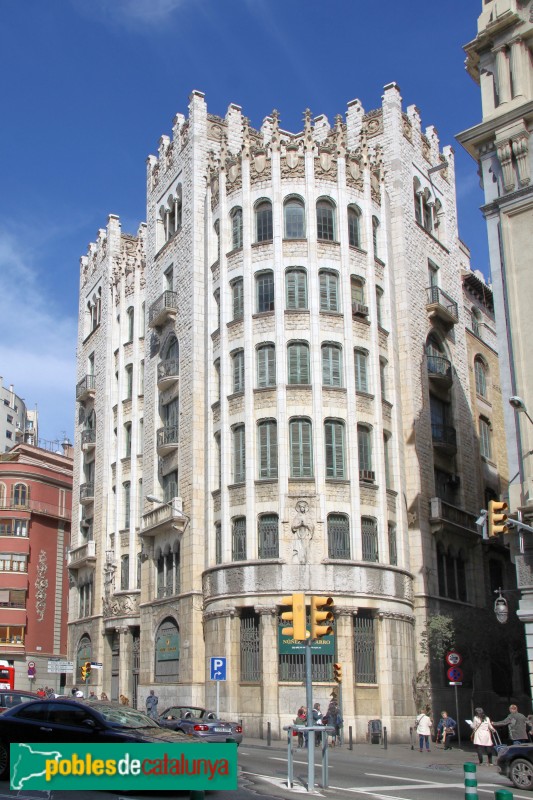 Barcelona - Jonqueres, 2 (Casal de la Previsió) (Foto: Albert Esteves, 2015) Barcelona - Jonqueres, 2 (Casal de la Previsió)