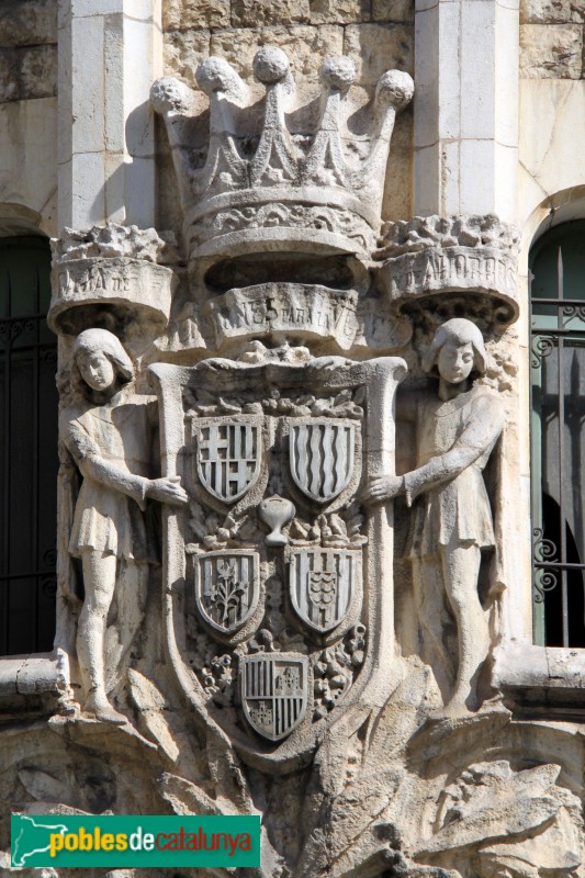 Barcelona - Jonqueres, 2 (Casal de la Previsió) (Foto: Albert Esteves, 2015) Barcelona - Jonqueres, 2 (Casal de la Previsió)