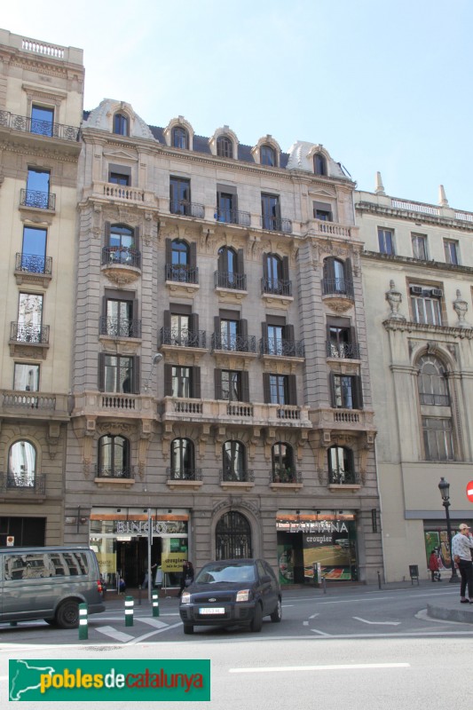 Barcelona - Via Laietana, 51 (Foto: Albert Esteves, 2015) Barcelona - Via Laietana, 51