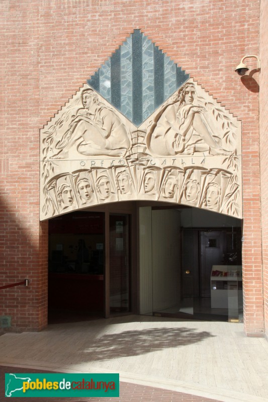 Barcelona - Ampliació Palau de la Música (Foto: Albert Esteves, 2015) Barcelona - Ampliació Palau de la Música