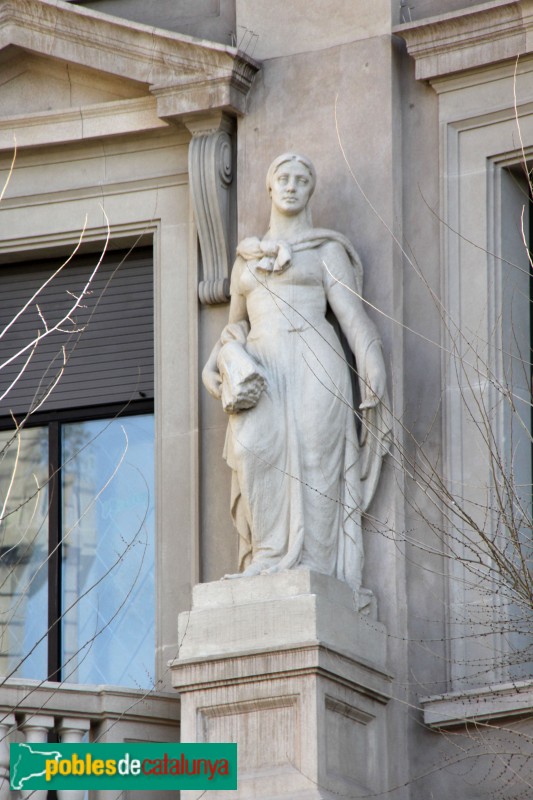 Barcelona - Foment del Treball (Foto: Albert Esteves, 2015) Barcelona - Foment del Treball