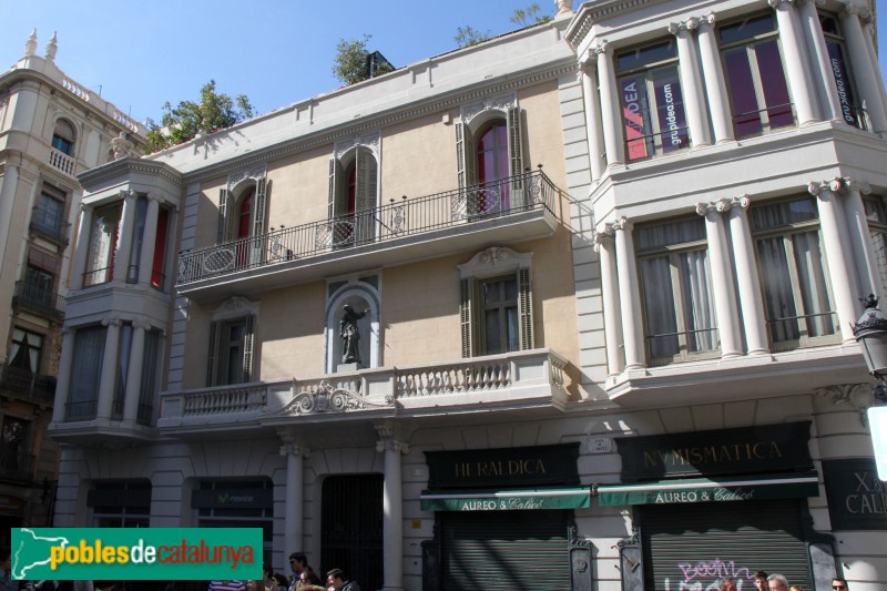 Barcelona - Via Laietana, 25. Casa Calicó (Foto: Albert Esteves, 2015) Barcelona - Via Laietana, 25. Casa Calicó