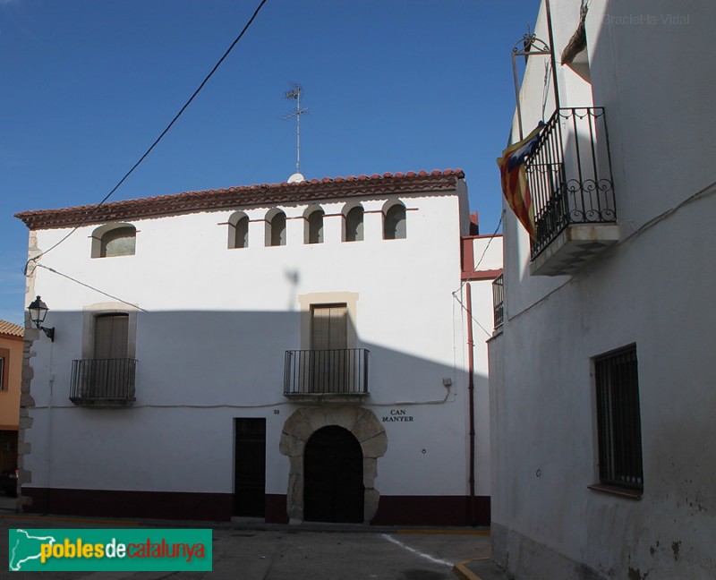 La Bisbal del Penedès - Can Manyer (Foto: Graciel·la Vidal, 2014) La Bisbal del Penedès - Can Manyer