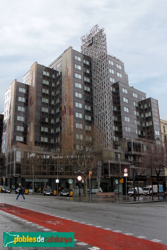 Barcelona - Rambla de Catalunya, 26 (Hotel Calderón) (Foto: Albert Esteves, 2015) Barcelona - Rambla de Catalunya, 26 (Hotel Calderón)