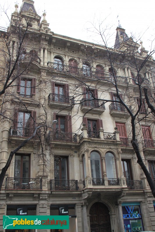 Barcelona - Rambla Catalunya, 25 (Foto: Albert Esteves, 2015) Barcelona - Rambla Catalunya, 25