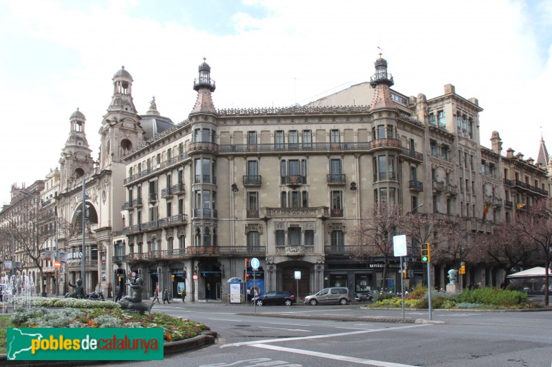 Barcelona - Rambla Catalunya, 17 (Foto: Albert Esteves, 2015) Barcelona - Rambla Catalunya, 17