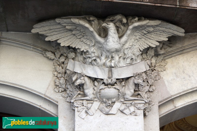 Barcelona - Casa Malagrida (Passeig de Gràcia, 27) (Foto: Albert Esteves, 2015) Barcelona - Casa Malagrida (Passeig de Gràcia, 27)