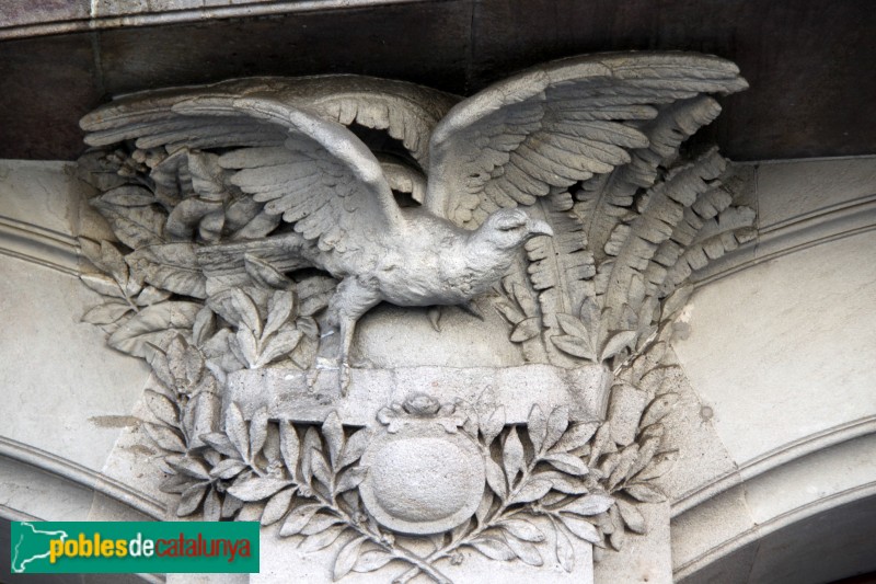 Barcelona - Casa Malagrida (Passeig de Gràcia, 27) (Foto: Albert Esteves, 2015) Barcelona - Casa Malagrida (Passeig de Gràcia, 27)