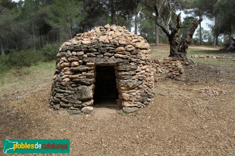 La Palma de Cervelló - Cabana a Sant Joan del Pla (Foto: Albert Esteves, 2015) La Palma de Cervelló - Cabana a Sant Joan del Pla