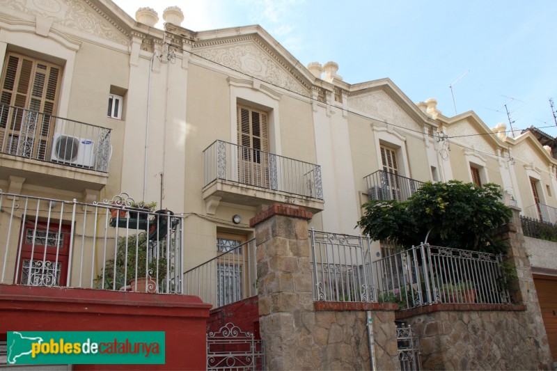 Barcelona - Cases de la Font Florida (Foto: Albert Esteves, 2015) Barcelona - Cases de la Font Florida