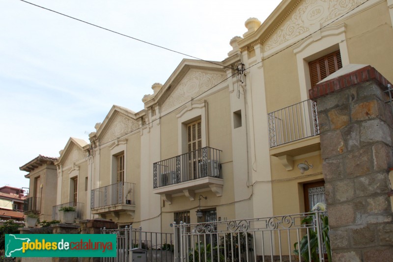 Barcelona - Cases de la Font Florida (Foto: Albert Esteves, 2015) Barcelona - Cases de la Font Florida