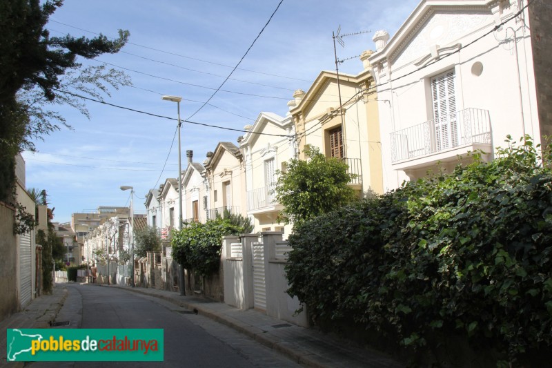 Barcelona - Cases de la Font Florida (Foto: Albert Esteves, 2015) Barcelona - Cases de la Font Florida