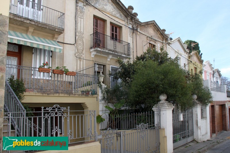 Barcelona - Cases de la Font Florida (Foto: Albert Esteves, 2015) Barcelona - Cases de la Font Florida