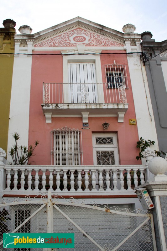 Barcelona - Cases de la Font Florida (Foto: Albert Esteves, 2015) Barcelona - Cases de la Font Florida