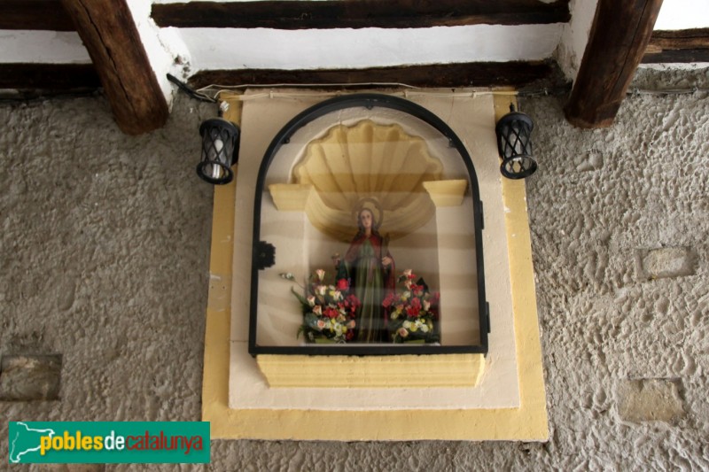 Torà - Capelleta del carrer Sant Sebastià (Foto: Albert Esteves, 2015) Torà - Capelleta del carrer Sant Sebastià