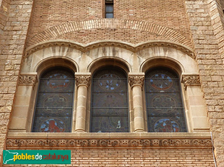 Barcelona - Església de Crist Rei (Foto: Graciel·la Vidal, 2015) Barcelona - Església de Crist Rei