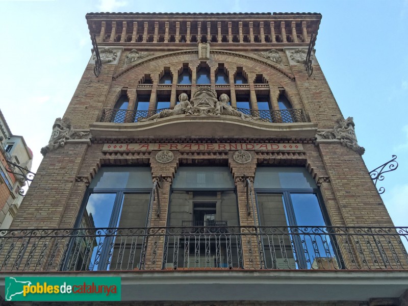Barcelona - Cooperativa la Fraternitat (Foto: Albert Esteves, 2015) Barcelona - Cooperativa la Fraternitat