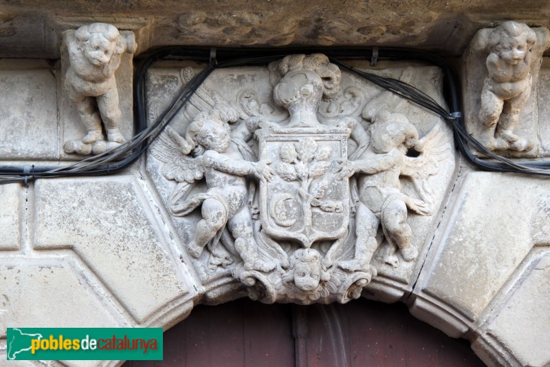 Castellterçol - Palau dels Marquesos d'Alòs (3) (Foto: Albert Esteves, 2015) Castellterçol - Palau dels Marquesos d'Alòs (3)