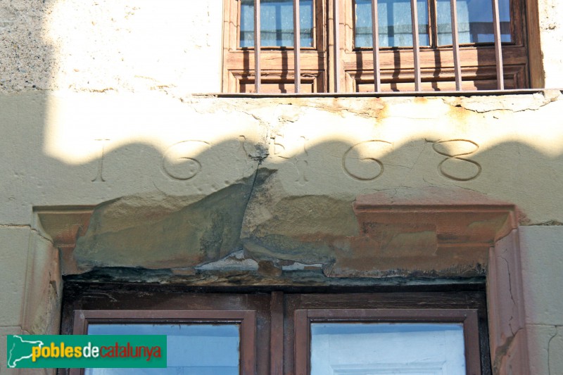 Castellterçol - Carrer Hospital, 4 (Foto: Albert Esteves, 2015) Castellterçol - Carrer Hospital, 4