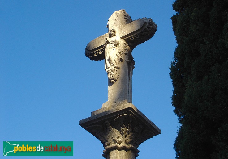 Barcelona - Cementiri de les Corts, detall (Foto: Alfons Martín, 2015) Barcelona - Cementiri de les Corts, detall